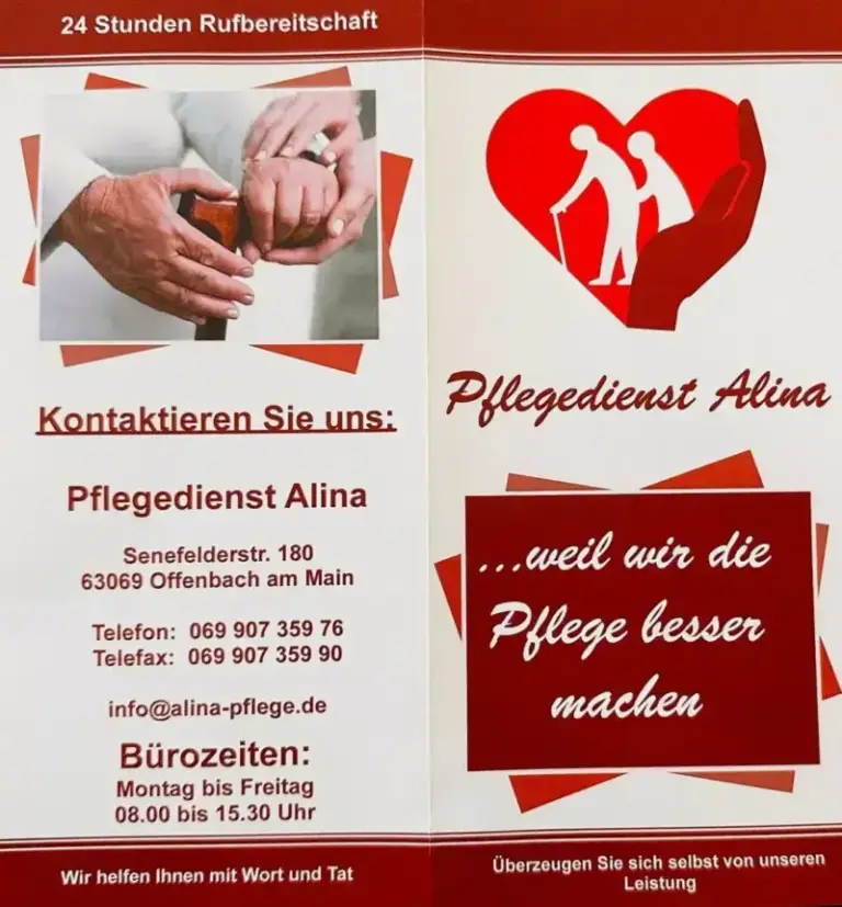 Pflegedienst Alina in Offenbach am Main – Tagespflege in Tagespflege in Offenbach am Main
